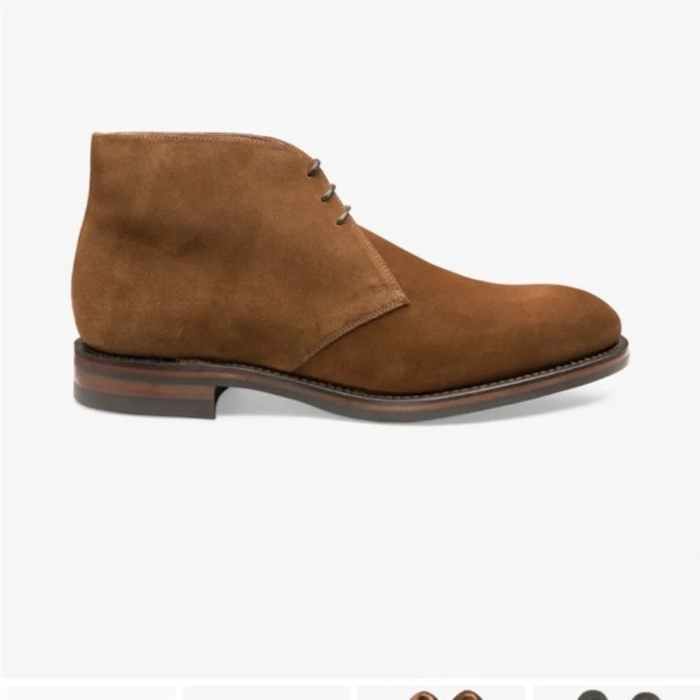 Loake 1880 classic kempton suede boot